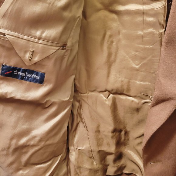 Daniel Hechter Vintage men's double-breasted Hungarian cashmere sportcoat blazer - Picture 13 of 14